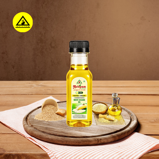 WHITE SESAME OIL | COLD PRESSED |EXTRA VIRGIN | 100% PURE & HEALTHY |